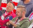 Prins în flagrant pe transmisiunea Champions League, în timp ce se pregătea să prizeze!