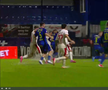 Dinamo a cerut un penalty în prima repriză! Ce s-a întâmplat în careul Sloboziei