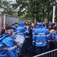 Conflictul dintre jandarmii români și ultrașii elvețieni / FOTO: GSP.ro