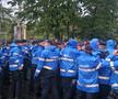 Conflictul dintre jandarmii români și ultrașii elvețieni / FOTO: GSP.ro