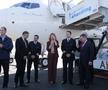 Avionul care poartă numele lui Ivan Patzaichin a făcut primul zbor de linie / FOTO: Andrei Furnigă (GSP.ro)