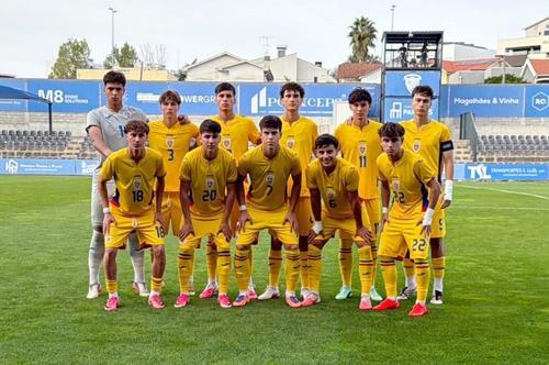 România U18 a remizat cu Portugalia / FOTO: frf.ro