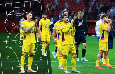 Dincolo de 0-6 » Erorile grave ale lui Hagi în Polonia, cât a contat eliminarea lui Drăgușin și un exemplu chiar din teren pentru Rațiu