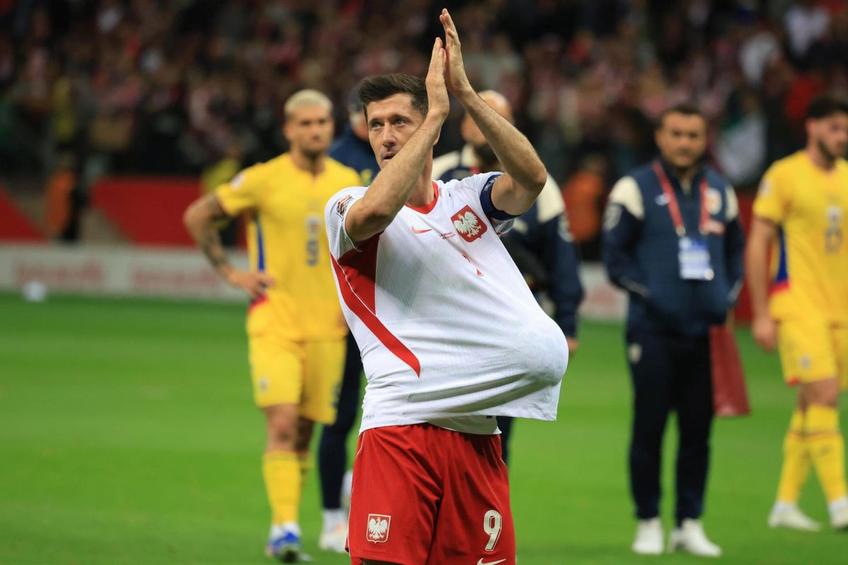 Robert Leawndowski, după Polonia - România 6-0 / Foto: Ionuț Iordache GSP