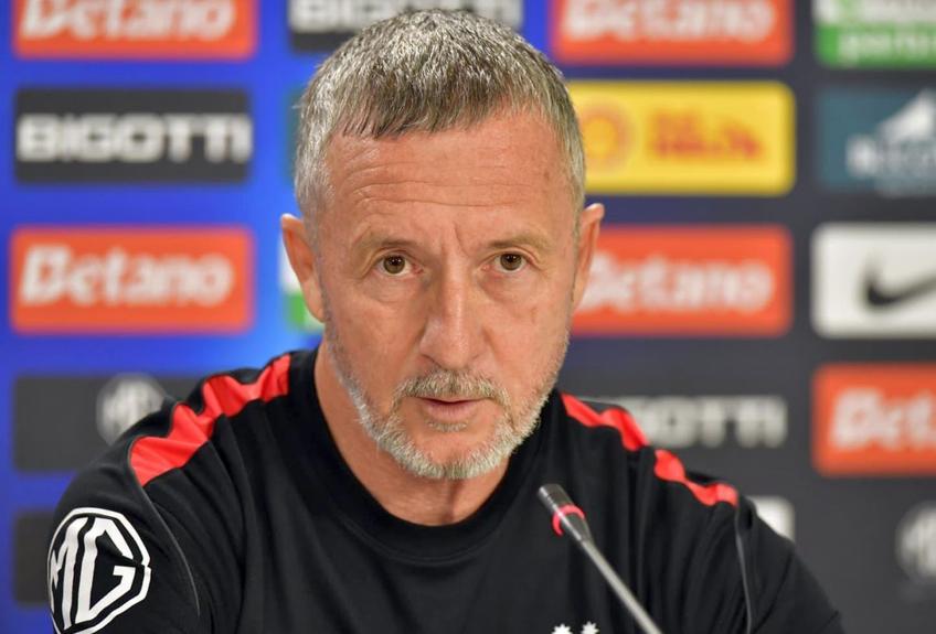 Mihai Stoica, la prezentarea lui Reghecampf la FCSB/ Foto: Cristi Preda (GSP)