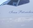Avionul care poartă numele lui Ivan Patzaichin a făcut primul zbor de linie / FOTO: Andrei Furnigă (GSP.ro)