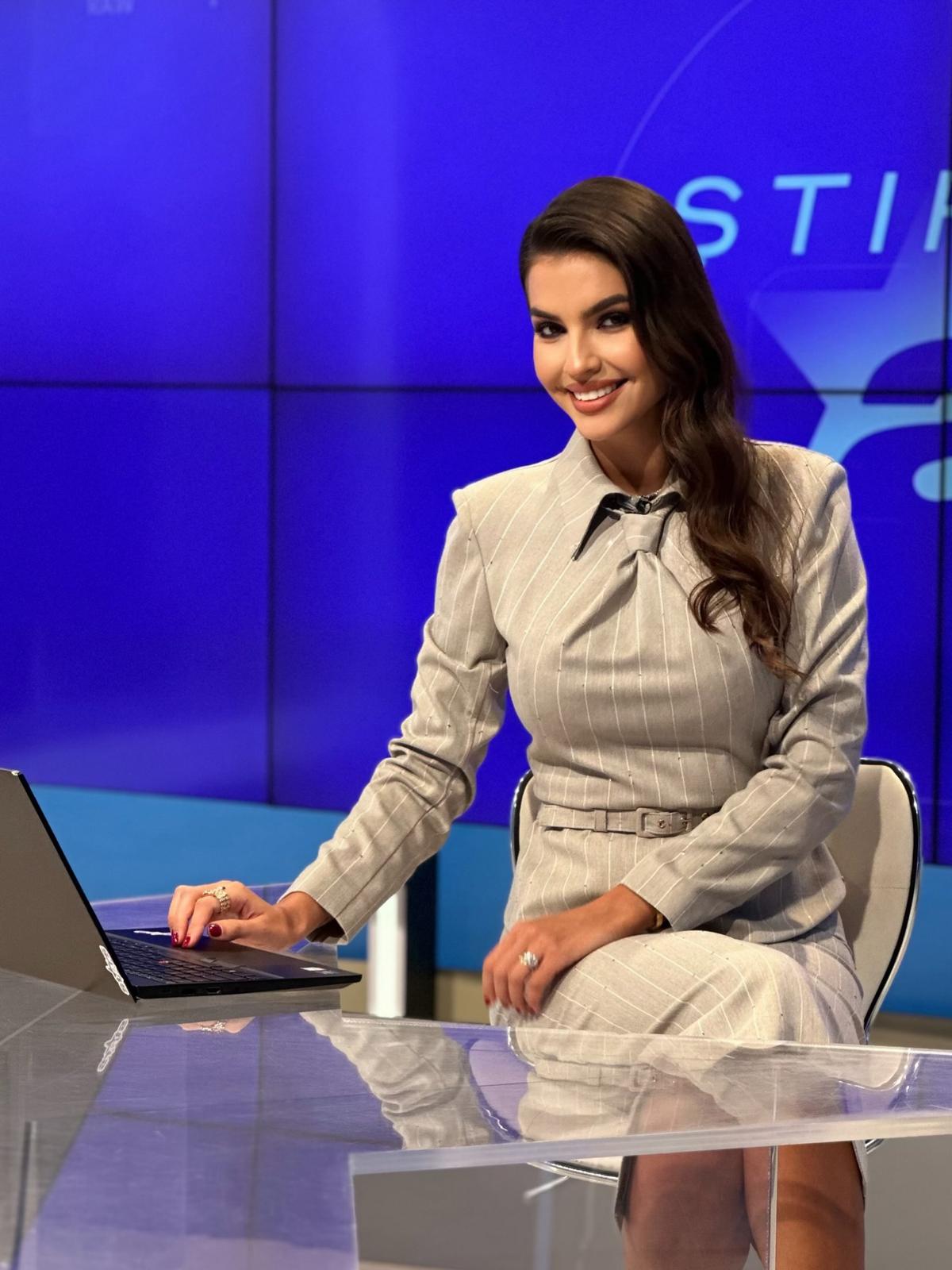 Soția lui Adrian Mutu rupe tăcerea după ce a debutat ca prezentatoare TV: „A contat foarte mult”