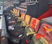 Arena pe care joacă echipa lui Andrei Rațiu, distrusă de ultrași chiar înainte de meci