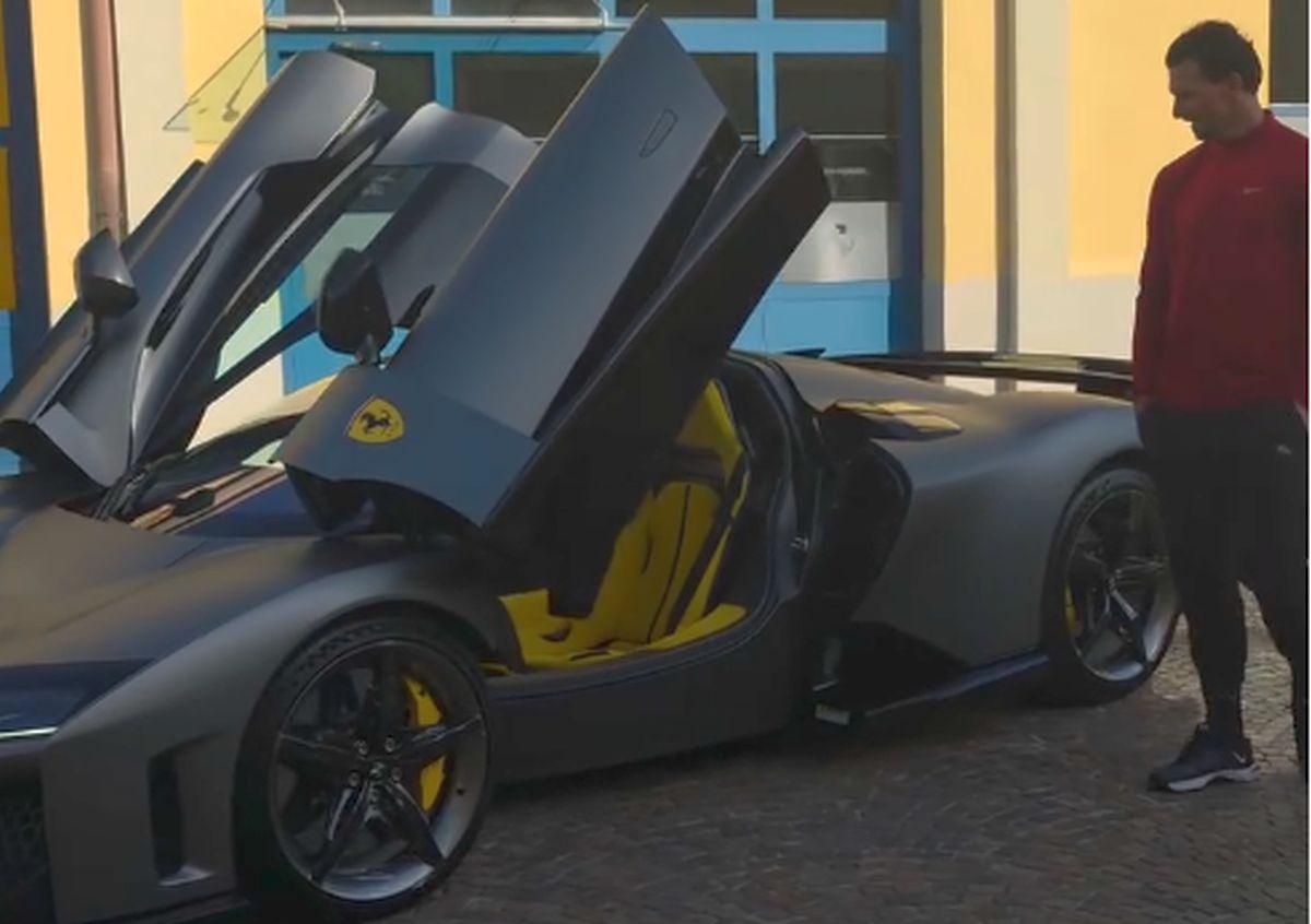 Zlatan Ibrahimovic și-a cumpărat Ferrari F80