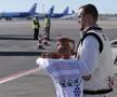 Avionul care poartă numele lui Ivan Patzaichin a făcut primul zbor de linie / FOTO: Andrei Furnigă (GSP.ro)