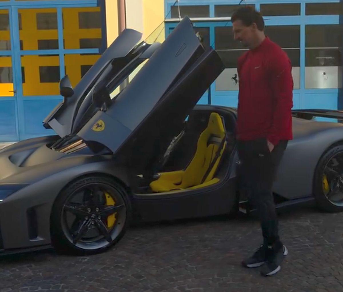 Zlatan Ibrahimovic și-a cumpărat Ferrari F80
