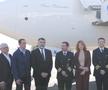 Avionul care poartă numele lui Ivan Patzaichin a făcut primul zbor de linie / FOTO: Andrei Furnigă (GSP.ro)
