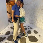 Florin Răducioiu și Andreea Albăstroiu. Foto: Instagram