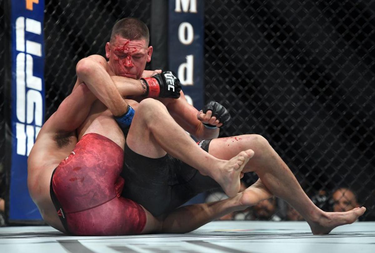 UFC 244 // VIDEO + FOTO Jorge Masvidal, victorie cu Nate Diaz după 3 runde! Doctorul a intervenit și a oprit meciul