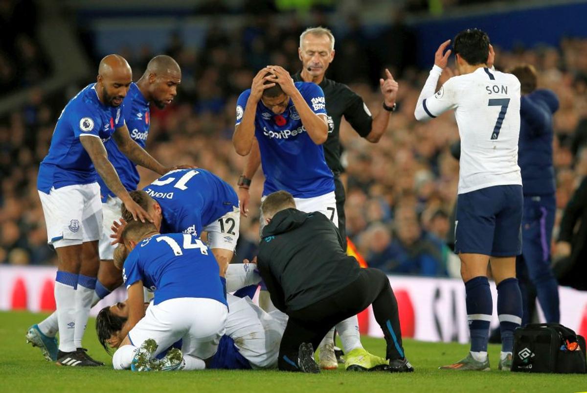 EVERTON - TOTTENHAM 1-1 // FOTO Cumplita suferință a lui André Gomes povestită de un coleg: „Avea ochii ieșiți din orbite. Plângea, striga, urla”. Va fi operat azi!