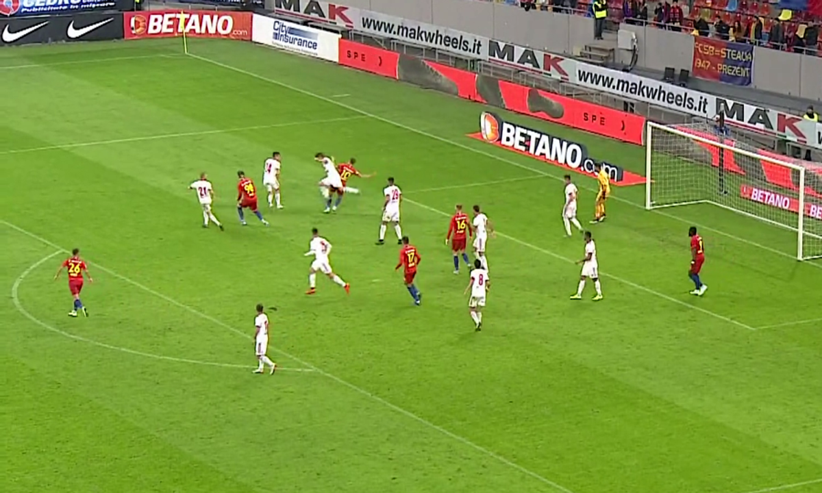 FCSB - SEPSI // VIDEO + FOTO Horațiu Feșnic i-a readus în joc pe roș-albaștri cu un penalty controversat. Reacție vehementă în direct: „Nici vorbă! Fault în atac!”