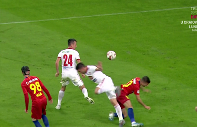 FCSB - SEPSI // VIDEO + FOTO Horațiu Feșnic i-a readus în joc pe roș-albaștri cu un penalty controversat. Reacție vehementă în direct: „Nici vorbă! Fault în atac!”