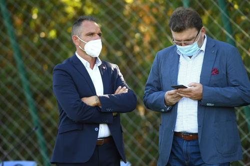 Pablo Cortacero, alături de președintele Dorin Șerdean