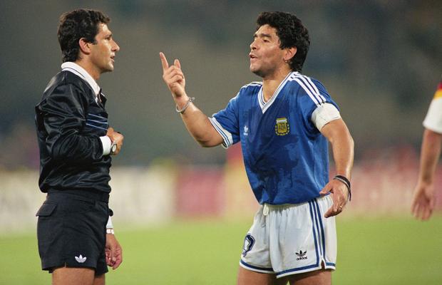 Arbitrul finalei din Italia '90: „Ca persoană, Maradona nu contează pentru mine”