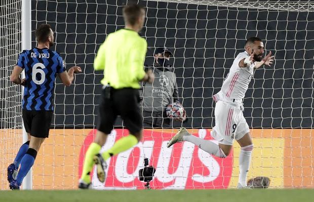 Real Madrid - Inter Milano 3-2. Eroare imensă la golul lui Benzema. Fostul jucător al lui Zidane a comis-o