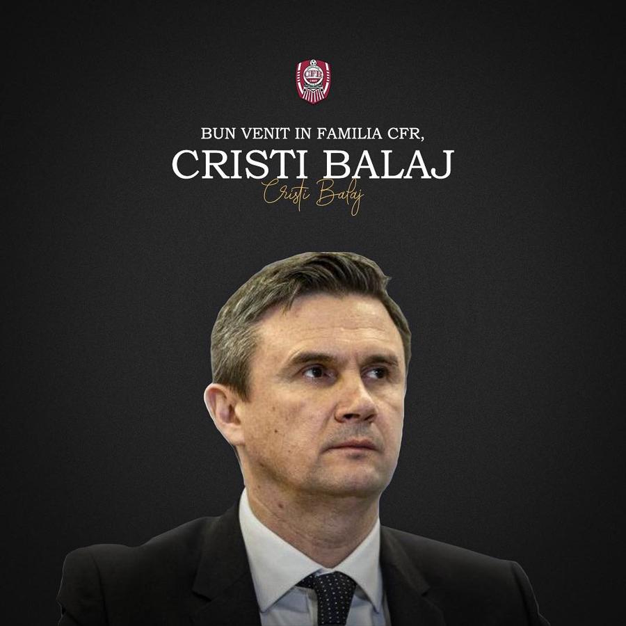 FOTO: Cristi Balaj, prezentat oficial la CFR Cluj CFR Cluj are, în sfârșit, președinte: „Îi urăm bun venit și cât mai multe performanțe”