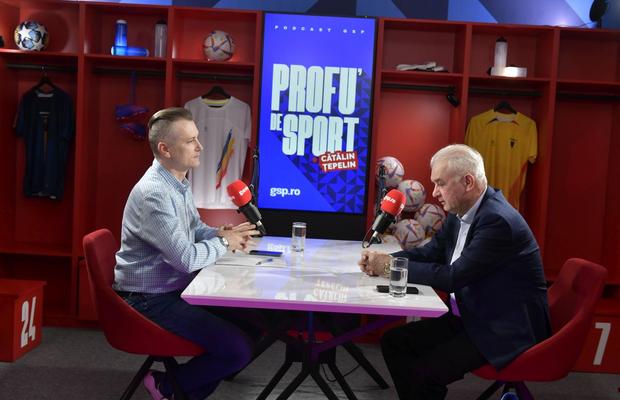 Anghel Iordănescu, la episodul #11 din Podcastul „Profu' de Sport" » Cum a fost cooptat la juniorii Stelei, de ce i-a plăcut mai mult viața de jucător decât cea de antrenor și ce regrete are