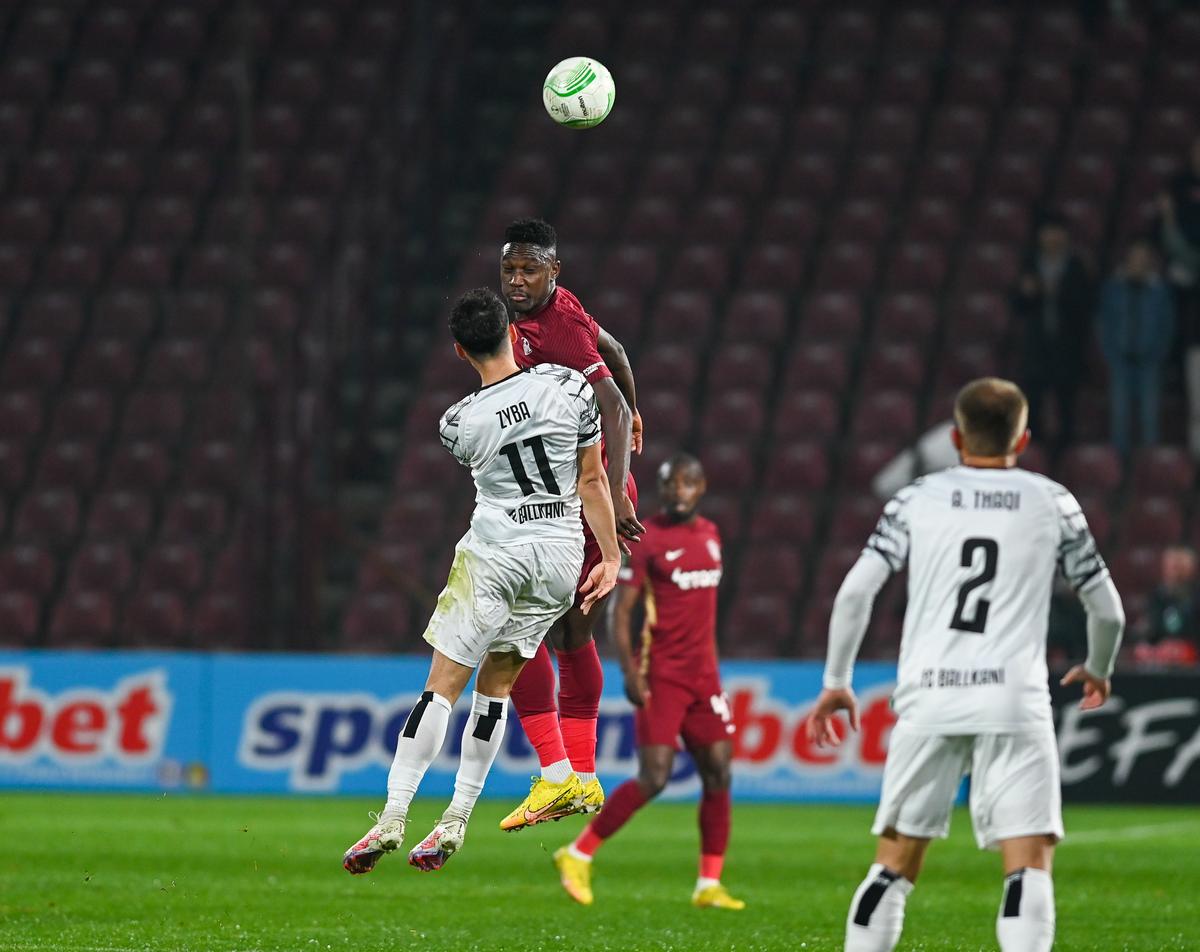 Fain la Cluj: CFR a trecut de Ballkani și este în play-off-ul Conference! » După 3 ani de secetă, România are din nou o echipă în primăvara europeană