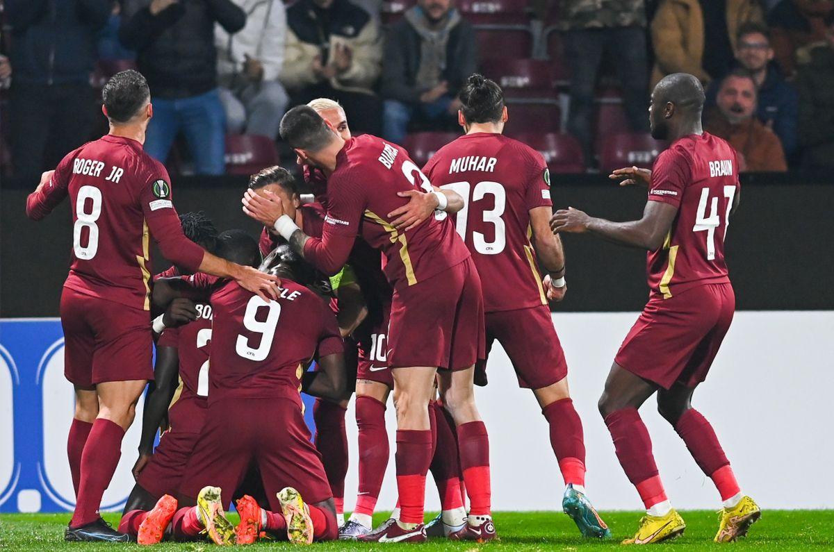 Fain la Cluj: CFR a trecut de Ballkani și este în play-off-ul Conference! » După 3 ani de secetă, România are din nou o echipă în primăvara europeană
