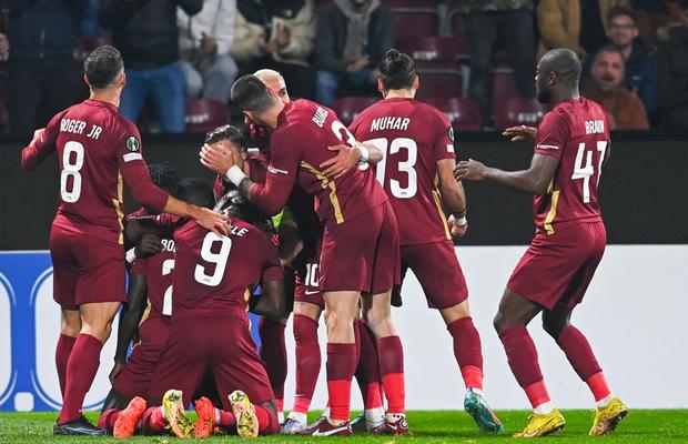 Fain la Cluj: CFR a trecut de Ballkani și este în play-off-ul Conference! » După 3 ani de secetă, România are din nou o echipă în primăvara europeană