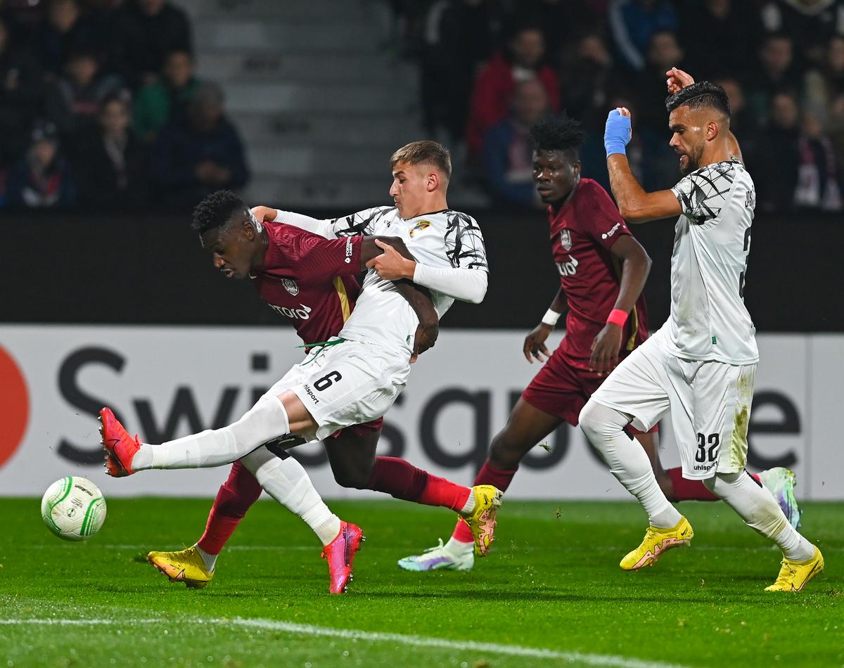 Fain la Cluj: CFR a trecut de Ballkani și este în play-off-ul Conference! » După 3 ani de secetă, România are din nou o echipă în primăvara europeană