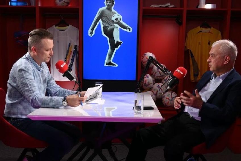 Anghel Iordănescu  e următorul invitat al lui Cătălin Țepelin, redactorul-șef GSP, la podcastul „Profu' de Sport