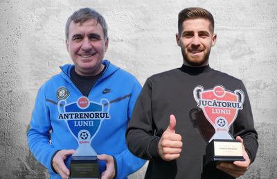 Un clasic și un debutant! » Gheorghe Hagi a fost ales „Antrenorul lunii octombrie”, iar Doru Popadiuc - „Jucătorul lunii”! Cum s-a votat