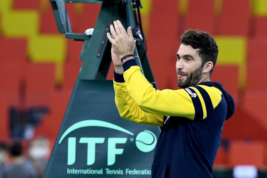 Horia Tecău, căpitanul nejucător al echipei României Foto Imago Se apropie România-Serbia în playoff-ul BJK Cup » „Intrăm în acest meci cu un moral ridicat”