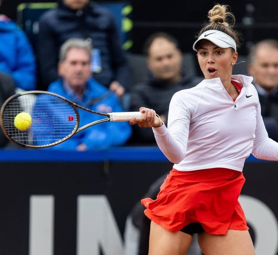 Jaqueline Cristian este jucătoarea română cel mai bine clasată din echipă Foto Instagram BJK Cup Se apropie România-Serbia în playoff-ul BJK Cup » „Intrăm în acest meci cu un moral ridicat”