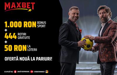 Cel mai mare bonus la pariuri sportive! Profită AZI și intră pe teren!