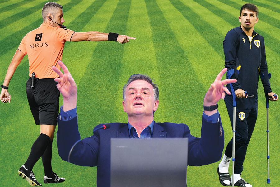 Fotbalul care protejează arbitrii, nu și fotbaliștii