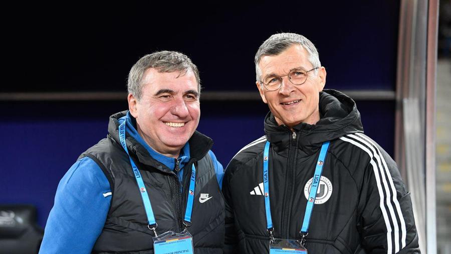 Gheorghe Hagi și Ioan Ovidiu Sabău Ioan Ovidiu Sabău, despre iminenta numire a lui Gheorghe Hagi în funcția de selecționer: „Fotbalul românesc trebuie regândit”
