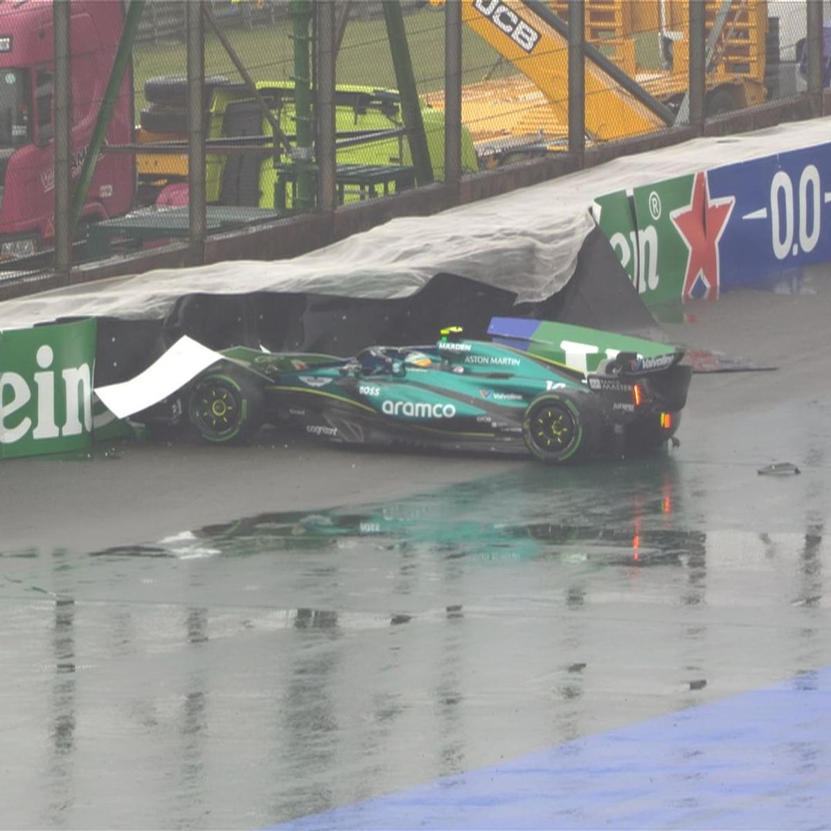 Rezultate-șoc și CINCI accidente în calificările din Brazilia: Verstappen, Hamilton și Sainz nu au prins TOP 10!