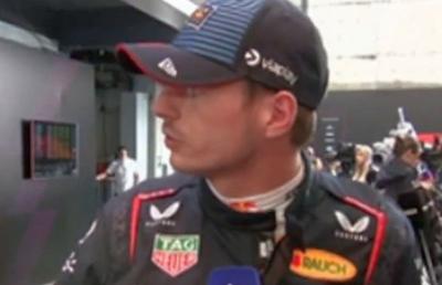 Max Verstappen a cedat nervos și a întrerupt interviul: „O porcărie! Este atât de stupid să vorbim despre asta”