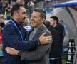 Costel Gâlcă și Elias Charalambous, la Universitatea Craiova - FCSB// foto: Cristi Preda (GSP)