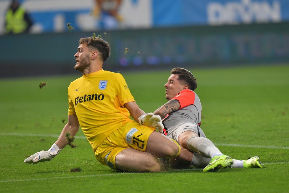 Miculescu a profitat la gol de 3 cadouri ale craiovenilor » Incredibil de când nu mai marcase în Superliga!