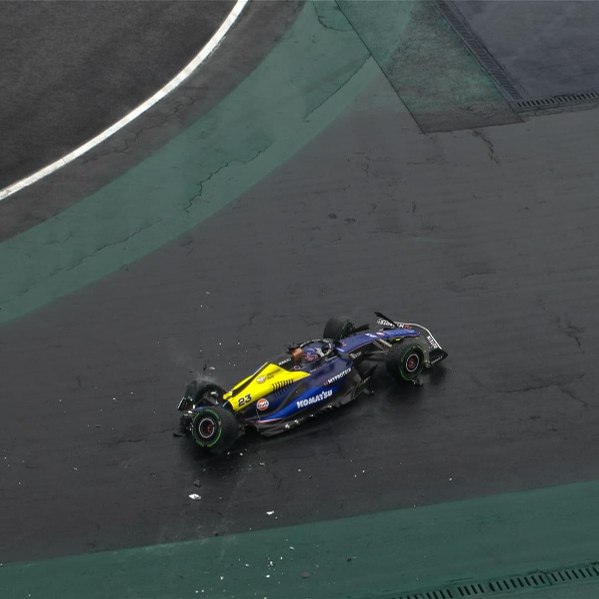 Rezultate-șoc și CINCI accidente în calificările din Brazilia: Verstappen, Hamilton și Sainz nu au prins TOP 10!