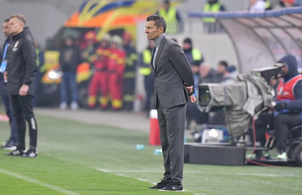 Costel Gâlcă, după remiza cu FCSB: „Am trecut prin situații mai grele. Și eu sunt nemulțumit”