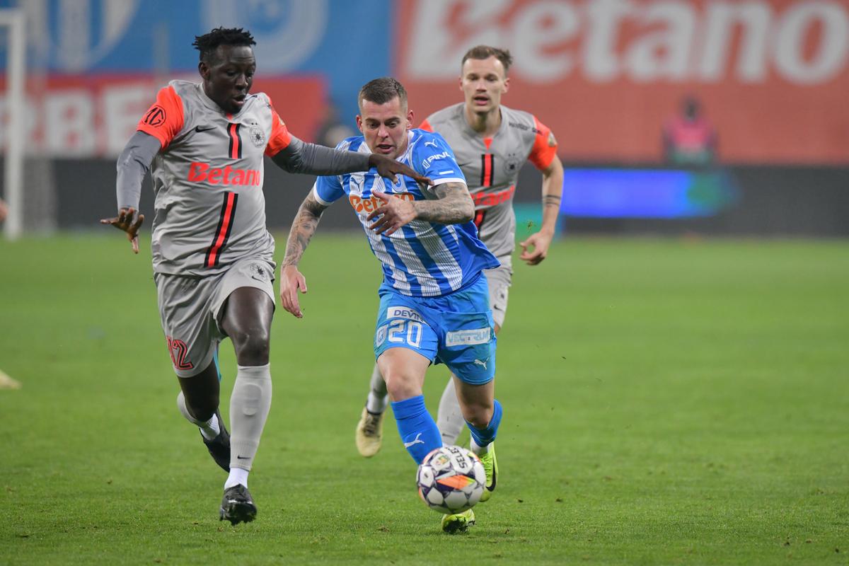 Miculescu a profitat la gol de 3 cadouri ale craiovenilor » Incredibil de când nu mai marcase în Superliga!