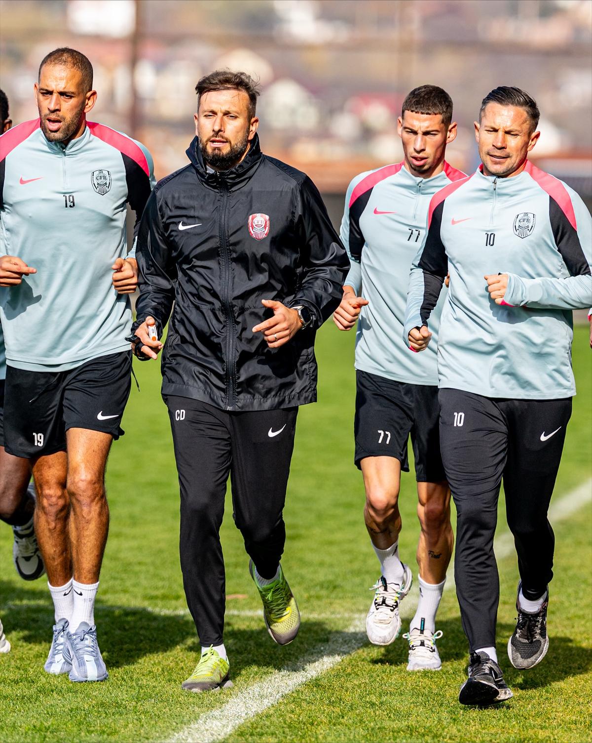 Daniel Pancu, primul antrenament oficial la CFR Cluj