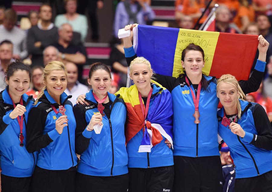 Bucuria bronzului obținut în 2015 / FOTO: Imago Recordul impresionant deținut de „regina” sporturilor de echipă din România » Încă 5 zile până la Campionatul Mondial! Care e obiectivul și cum poate fi depășit