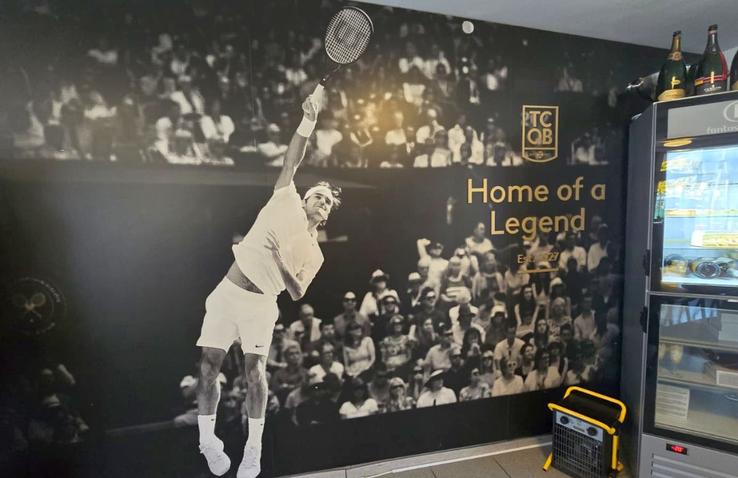 În vizită la clubul de tenis din Basel unde a crescut Roger Federer / FOTO: Cezar Titor, Remus Dinu (GSP)