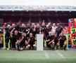 Suporterul român care a jucat fotbal pe Old Trafford, cu Saha și Wes Brown antrenori: „Lads...”