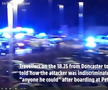 Atac în masă cu cuțitul în tren » Un fotbalist s-a aflat printre victime