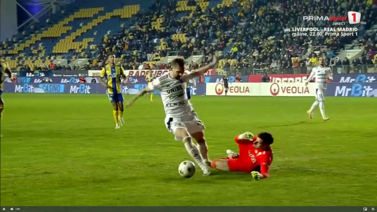Faza la care Kovtaliuk a fost faultat de Krell
